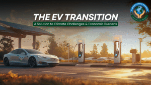 Electric vehicle transition addressing climate challenges and economic burdens