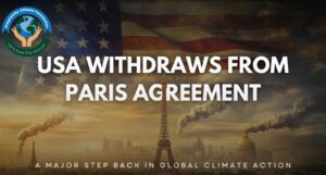 Illustration explaining the United States withdrawal from the Paris Climate Agreement