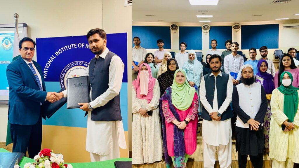 PCF and NIMA signing MoU for maritime sustainability and youth engagement in Pakistan
